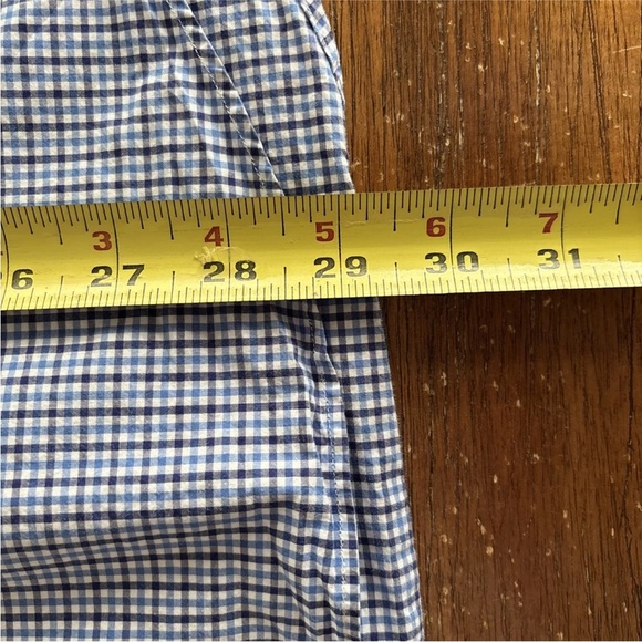 Ralph Lauren Plaid Blue Checkered Button-Down Shirt Pony Mens Sz L Cotton - Picture 4 of 9